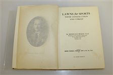 1924 'Lawns for Sport' Book by Reginald Beale - John Roth Collection