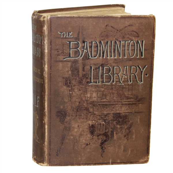 1893 The Badminton Library Book by Horace G. Hutchinson - John Roth Collection