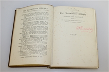 1893 'The Badminton Library' Book by Horace G. Hutchinson - John Roth Collection