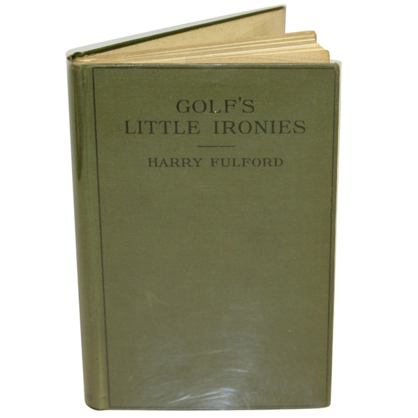 1919 Golfs Little Ironies Book by Harry Fulford - John Roth Collection