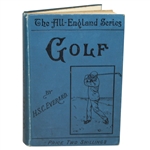 1904 Golf in Theory and Practice - Some Hints to Beginners Book by H.S.C. Everhard - John Roth Collection