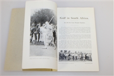1928 'Golf! in South Africa' Book by R. Grimsdell - John Roth Collection