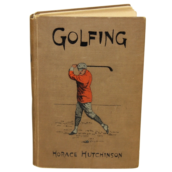 1898 Golfing - The Oval Series of Game Book by Horace Hutchinson - John Roth Collection