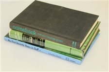 Three Signed Golf Books - Johnny Revolta, Chandler Harper, & Ken Venturi - Roth Collection JSA ALOA