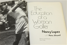 Patty Berg Signed 1941 'Golf' & Nancy Lopez Signed 1979 'Woman Golfer' Books - Roth Collection JSA ALOA
