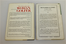 Patty Berg Signed 1941 'Golf' & Nancy Lopez Signed 1979 'Woman Golfer' Books - Roth Collection JSA ALOA