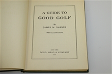 'Common Sense Golf Tips' , 'Bobby Locke on Golf', & 'A Guide to Good Golf' Books - Roth Collection