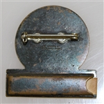 Bob Goalby's 1961 US Open at Oakland Hills Contestant Badge - Runner-Up!