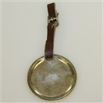 Bob Goalby's 1963 Masters Tournament Player Bag Tag - Jack Nicklaus Winner