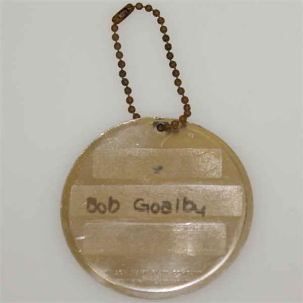 Bob Goalby's 1980 Masters Tournament Contestant Bag Tag - Seve Ballesteros Winner