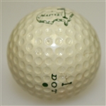 Bob Goalby's Vintage Masters Tournament Green 1 Dot Logo Golf Ball