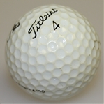 Bob Goalby's Personal Friend Sam Snead Signed Golf Ball JSA ALOA