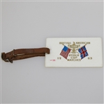 Bob Goalby's 1963 Ryder Cup Matches at East Lake CC USA Team Member Bag Tag