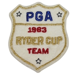 Bob Goalbys 1963 Ryder Cup Matches at East Lake CC USA Team Member Patch