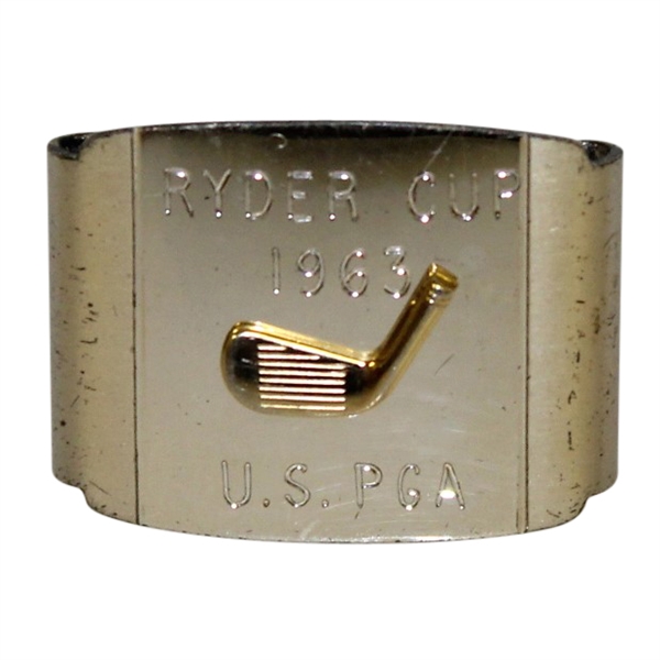 Bob Goalbys 1963 Ryder Cup Matches at East Lake United States Team Member Small Clasp