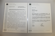 Bob Goalby's Personal GSV 'Champions of Golf' Masters Collection Book, Binder, Letters, Additions, and more 