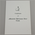 Bob Goalby's Personal 2008 Masters Tournament Annual