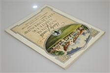 1930 US Amateur Championship at Merion Program - Bobby Jones Completes Grand Slam!