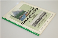 1938 US Open Championship at Cherry Hills CC Program - Ralph Guldahl Winner