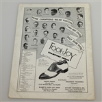 1948 US Open Championship at Riviera CC Program - Ben Hogan Winner