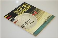 1951 US Open Championship @ THE MONSTER Oakland Hills Program - Ben Hogan Winner