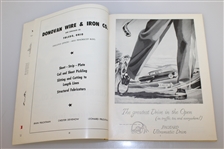 1951 US Open Championship @ THE MONSTER Oakland Hills Program - Ben Hogan Winner