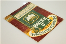 1935 Augusta National Invitational Program Signed by Winner Gene Sarazen - Rare JSA ALOA