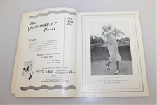 1935 Augusta National Invitational Program Signed by Winner Gene Sarazen - Rare JSA ALOA