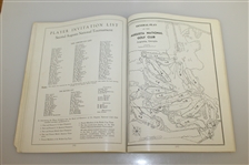 1935 Augusta National Invitational Program Signed by Winner Gene Sarazen - Rare JSA ALOA