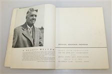 1931 US Open Championship (35th) at Inverness Program - Billy Burke Winner