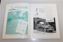 1940 US Open Championship (44th) at Canterbury GC Program - Lawson Little Winner