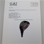 Ben Hogan's Personal 3 Wood Gifted to Bob Goalby
