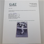 Bob Goalby's 2017 Masters Champions Dinner Gift - 'A Tribute to Our Friend Arnold Palmer' Plate