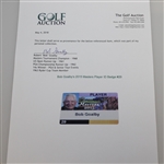 Bob Goalby's 2015 Masters Player ID Badge #29 - Jordan Spieth Winner