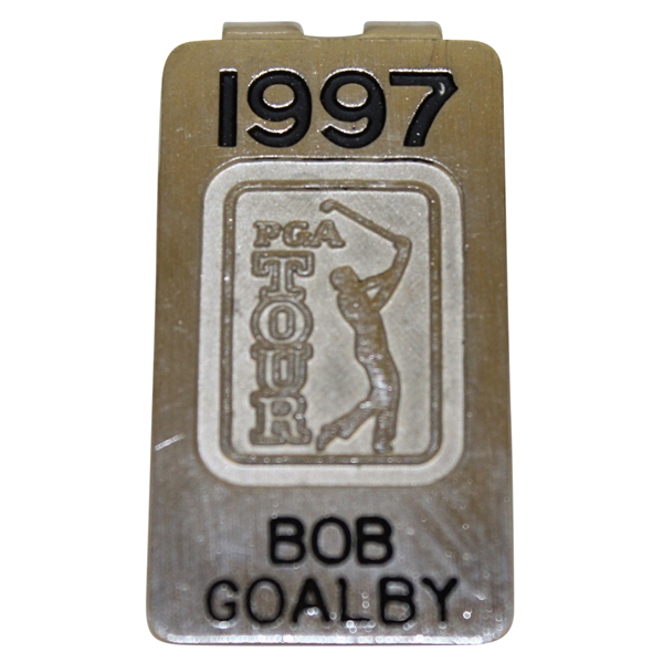 Bob Goalbys 1997 PGA Tour Money Clip