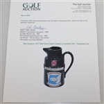 Bob Goalby's 1977 Bob Hope Desert Classic Contestant Gift - Tangueray Jug