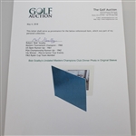 Bob Goalby's Undated Masters Champions Club Dinner Photo in Original Sleeve