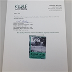 Bob Goalby's Personal 'A Game of Golf' Book Signed by Francis Ouimet JSA ALOA