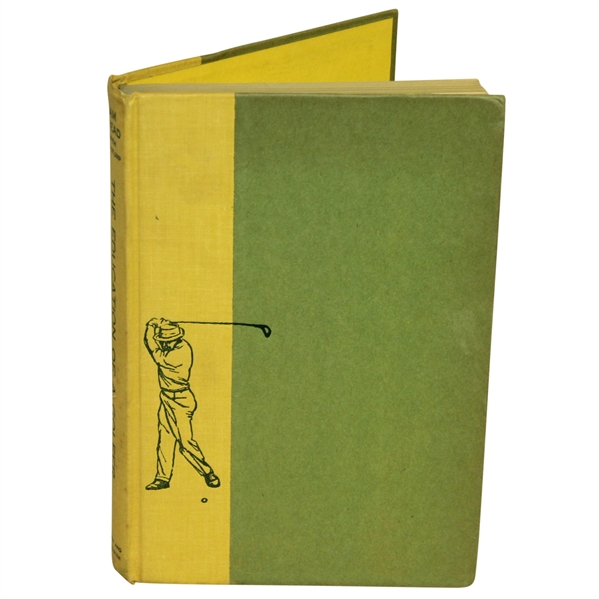 Bob Goalbys Personal Sam Snead Signed & Personalized Education of a Golfer Book JSA ALOA