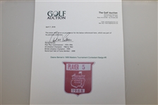 Deane Beman's 1968 Masters Tournament Contestant Badge #5 - Bob Goalby Winner