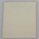 Cary Middlecoff Vintage Signed Album Page JSA ALOA