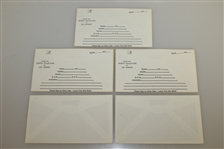 Five 1981 Bobby Jones FDC's - Pinehurst - Two with Post-Swing Image