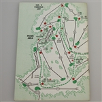 Arnold Palmer Signed 1962 Masters Tournament Spectator Guide JSA ALOA