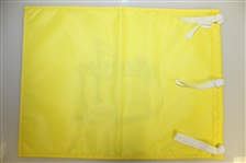 Nick Faldo Signed Undated Masters Flag with 'Sir' & Years Won Inscription - Unique JSA ALOA