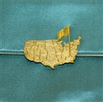 1973 Masters Tournament Member Gift - French Silk Purse