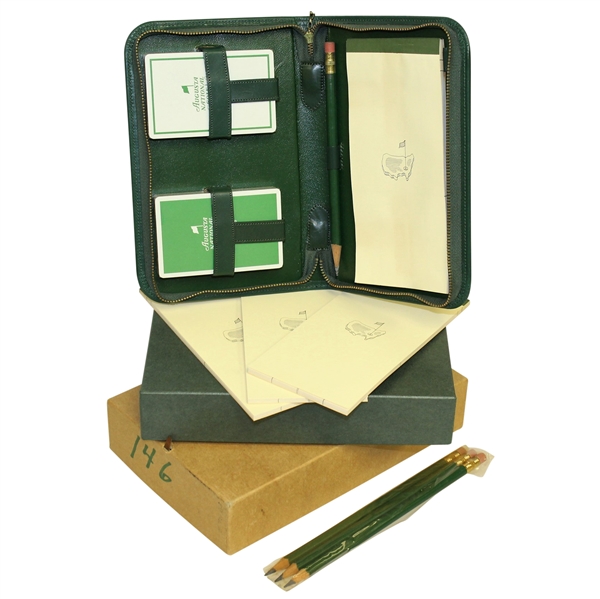 1964 Masters Tournament Member Gift - Bridge Set in Original Box with Pencils & Extra Books