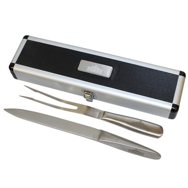Augusta National Golf Club Clubhouse Carving Knife & Grill Fork in Original Case