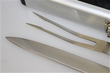 Augusta National Golf Club Clubhouse Carving Knife & Grill Fork in Original Case