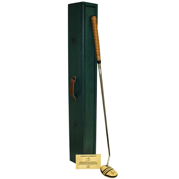 Augusta National Golf Club Ltd Ed Wooden Mallet Putter 41/50 in Original Box with COA