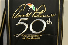 Arnold Palmer's 50th Masters Appearance Lt Ed Commemorative Callaway Golf Bag - April 2004